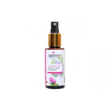 Apa florala de trandafir -  Sattva Ayurveda, 100 ml