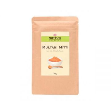 Argila Multani Mitti, – Sattva Ayurveda, 100 f
