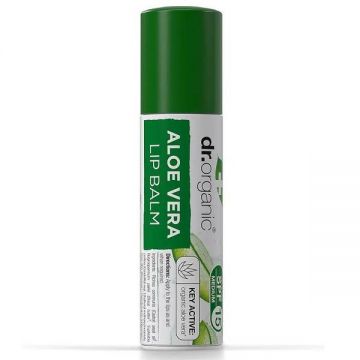 Balsam de buze Bio Aloe Vera Dr.Organic 5.7 ml