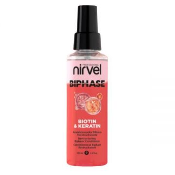 Balsam Fara Clatire Biphase Nirvel Biotina si Keratina,100 ml