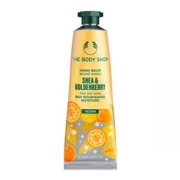 Balsam pentru maini The Body Shop, Shea Goldenberry, 30 ml