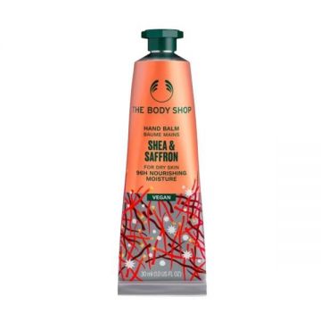 Balsam pentru maini The Body Shop, Shea Saffron, 30 ml