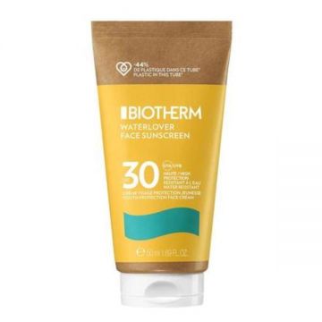 Crema de fata Biotherm Waterlover, protectie solara, SPF 30, 50 ml