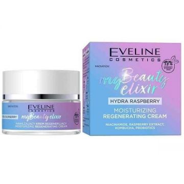 Crema de fata, Eveline Cosmetics, My Beauty Elixir, Hydra Raspberry, 50 ml
