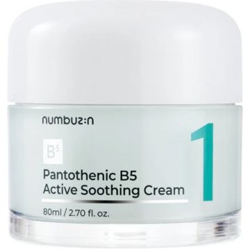 Crema de fata, Numbuzin, No.1 Pantothenic B5 Active Soothing, 80 ml