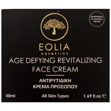 Crema de Fata pentru Fermitate si Anti Imbatranire - Eolia Cosmetics Age Defying Firming Face Cream, 50 ml Crema de Fata pentru Fermitate si Anti Imbatranire - Eolia Cosmetics Age Defying Firming Face Cream, 50 ml