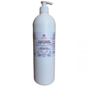 Crema de masaj fara parfum cu Colagen si Acid Hialuronic Masszazs Manufaktura, 1000 ml