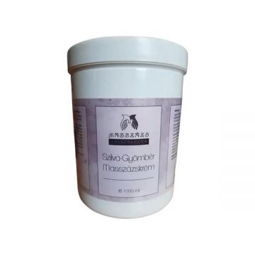 Crema de masaj pe baza de parafina cu prune si ghimbir Masszazs Manufaktura, 1000 ml