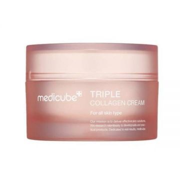Crema hidratanta coreeana, Triple Collagen Cream 4.0, Medicube, 50 ml