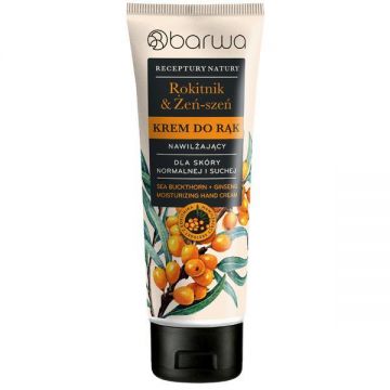 Crema maini hidratanta cu catina si ginseng, Barwa Cosmetics, 100 ml