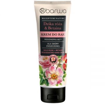 Crema maini regeneranta cu trandafir salbatic si betaina, Barwa Cosmetics, 100 ml