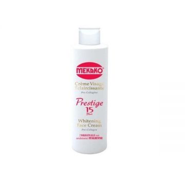 Crema pentru albirea tenului, Mekako Prestige 15Plus, 120 ml