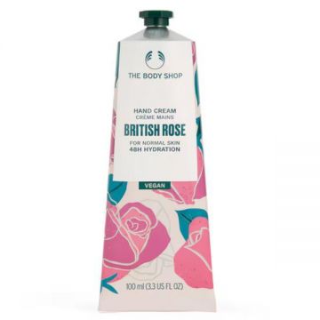 Crema pentru Maini British Rose The Body Shop, 100 ml
