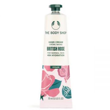 Crema pentru Maini British Rose The Body Shop 30 ml