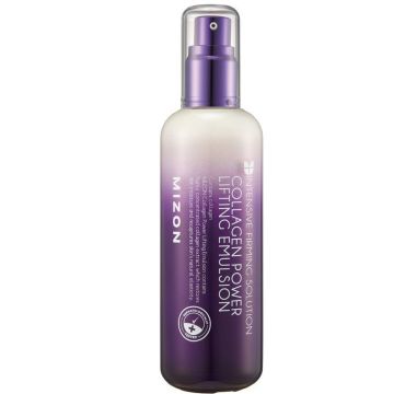 Emulsie faciala cu colagen marin si Acid hialuronic, Mizon Collagen Power Lifting Emulsion, 120 ml