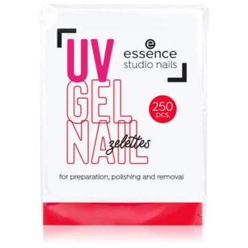 essence studio nails UV GEL NAIL vată de celuloză