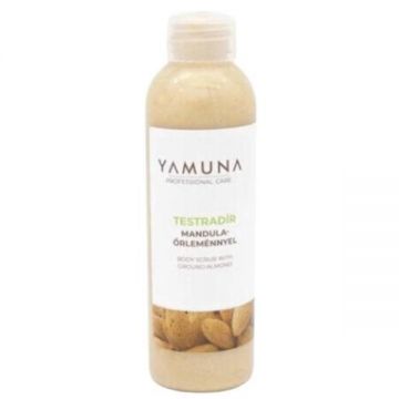 Exfoliant corporal cu migdale macinate Yamuna, 250 ml