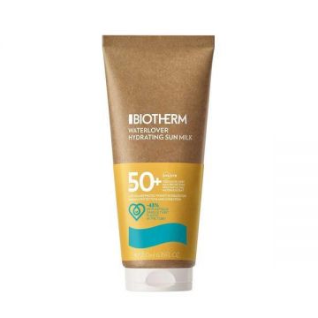Lapte de corp cu protectie solara, Biotherm, Hydrating Sun Milk SPF50, 200 ml
