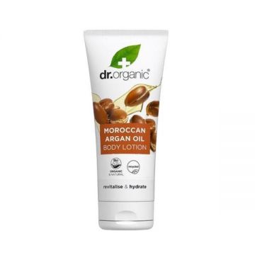 Lotiune de corp Bio Argan Dr.Organic, 200 ml