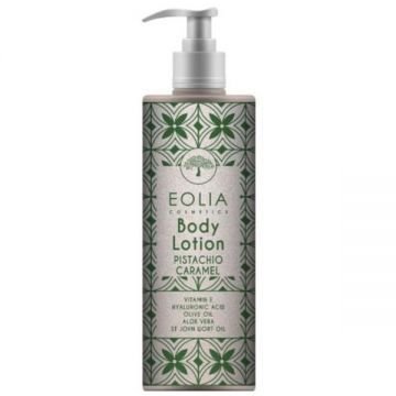 Lotiune  de Corp cu Fistic si Caramel - Eolia Cosmetics Body Lotion Pistachio & Caramel Scent, 250 ml