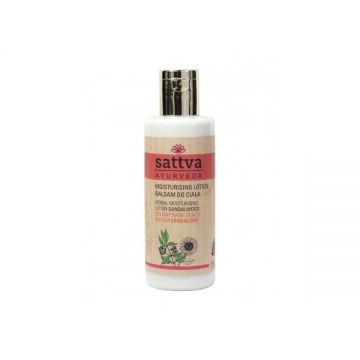 Lotiune de corp cu santal, – Sattva Ayurveda, 210 ml