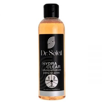 Lotiune Purificatoare pentru Ten Acneic - Dr. Soleil Hydra Clear, 200 ml