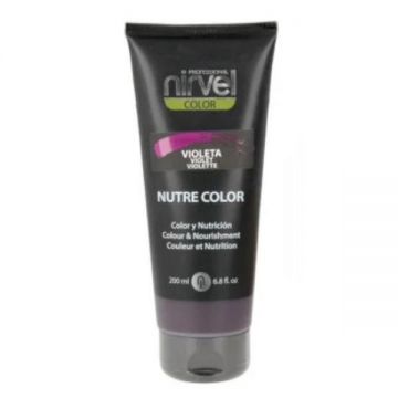 Masca Coloranta Nutre Color Violeta Nirvel, 200 ml