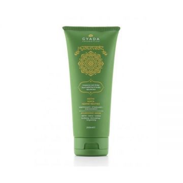 Masca de par crema fortifianta cu methi si acid hialuronic, Hyalurvedic Gyada, 200 ml