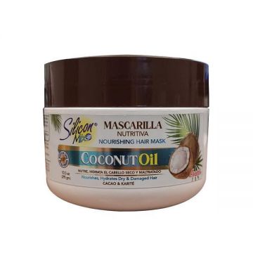 Masca Hidratanta cu Ulei de Cocos pentru Par Uscat si Deteriorat, Silicon Mix, 295 g