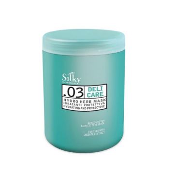 Masca Hidratanta pentru Par Uscat si Deteriorat - Silky Deli Care Hydro Herb Mask, 1000 ml