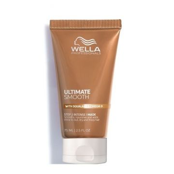 Masca hidratanta pentru par uscat si lipsit de stralucire cu Squalane & Omega 9 Ultimate Smooth, Wella Professionals (Gramaj: 75 ml)