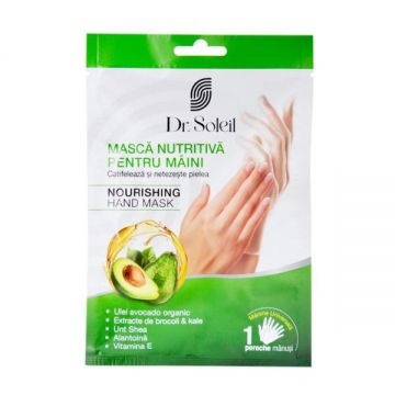 Masca Nutritiva pentru Maini - Dr. Soleil Nourishing Hand Mask, 1 pereche