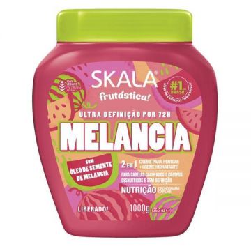 Masca pentru Par Cret 2-in1 cu Pepene Rosu, Skala, 1000 g