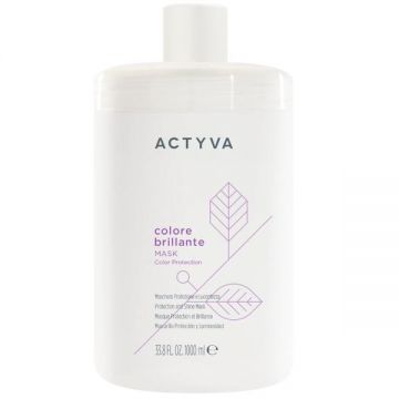 Masca pentru Par Vopsit - Kemon Actyva Colore Brillante Mask, varianta 2025, 1000 ml