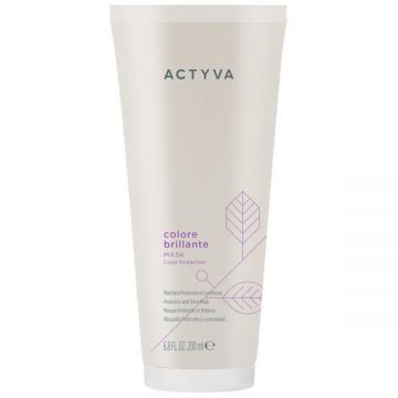 Masca pentru Par Vopsit - Kemon Actyva Colore Brillante Mask, varianta 2025, 200 ml