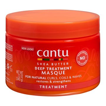 Masca tratament cu unt de shea pentru hidratarea intensiva a parului, 340g, Cantu