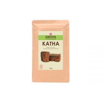 Pudra de katha, - Sattva Ayurveda, 100 g