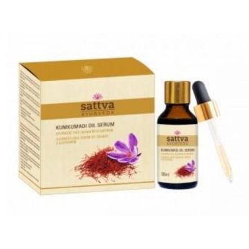 Ser pentru fata Kumkumadi, – Sattva Ayurveda, 30 ml