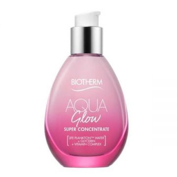 Serum iluminator pentru fata Biotherm Aquasource Aqua Glow Super Concentrate, 50 ml