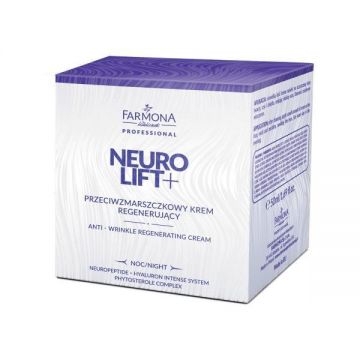 SHORT LIFE - Crema Antirid Regeneranta de Noapte - Farmona Neuro Lift+ Night Anti-Wrinkle Regenerating Cream, 50 ml