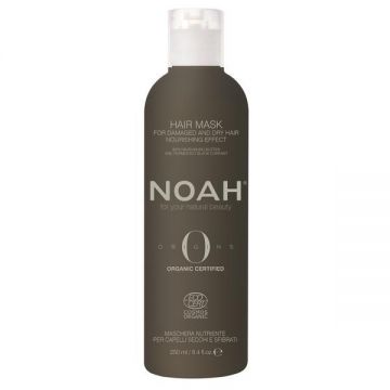 SHORT LIFE - Masca Bio Nutritiva cu Unt de Murumuru pentru Parul Foarte Uscat si Deteriorat Noah, 250ml