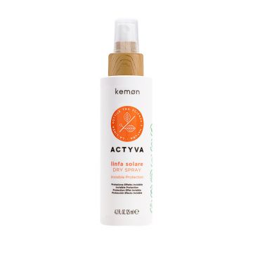Spray cu protectie solara pentru par Kemon Actyvia Linfa Solare Dry Spray (Concentratie: Spray, Gramaj: 125 ml)