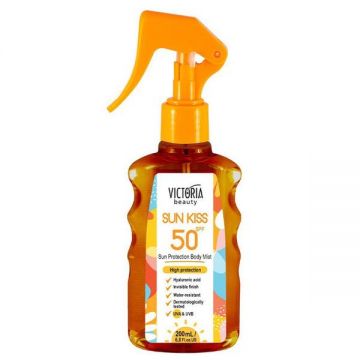 Spray de Corp cu Protectie Solara Ridicata - Camco, Victoria Beauty Sun Protection Body Mist SPF50 Sun Kiss, 200 ml