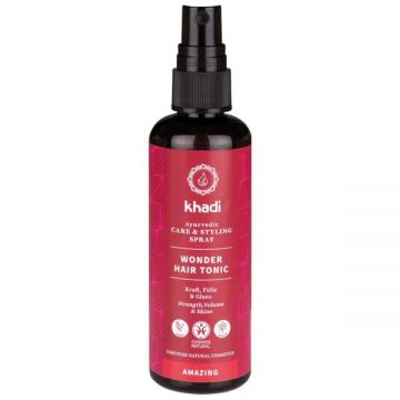 Tonic Ayurvedic pentru Par - Khadi Wonder Hair Tonic Strenght, Volume & Shine, 100 ml