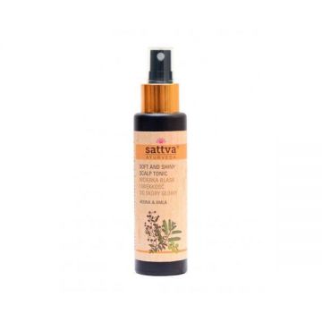 Tonic pentru par cu henna si amla, – Sattva Ayurveda, 100 ml