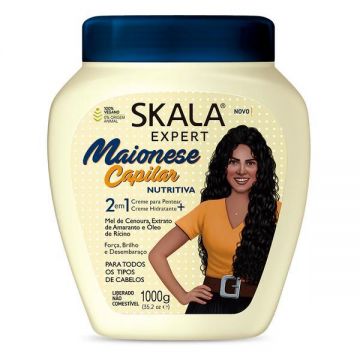 Tratament "Maioneza Capilara" Skala 2 in 1 – Hidratare si Reparare Intensa, 1000 gr