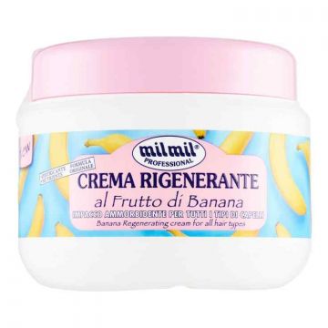 Tratament pentru par cu banana, 500ml, Mil Mil