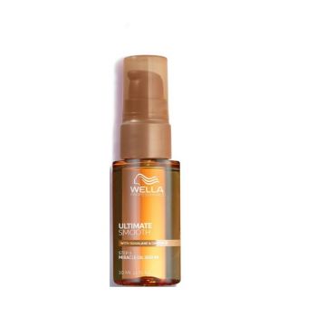 Ulei hidratant pentru par uscat si lipsit de stralucire cu Squalane & Omega 9 Ultimate Smooth Wella Professionals, 30 ml (Gramaj: 30 ml)