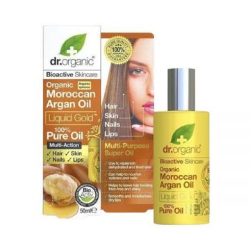 Ulei Multiaction Bio Argan Dr.Organic, 50 ml