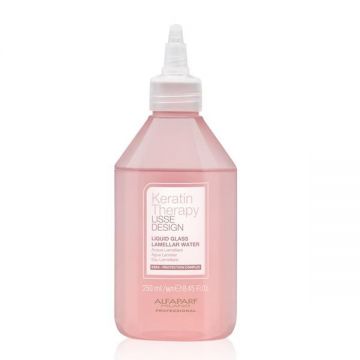 Apa Lamelara - Alfaparf Milano Keratin Therapy Lisse Design Liquid Glass Lamellar Water, 250 ml